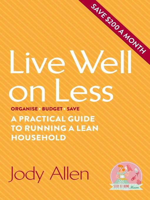 Title details for Live Well on Less by Jody Allen - Wait list